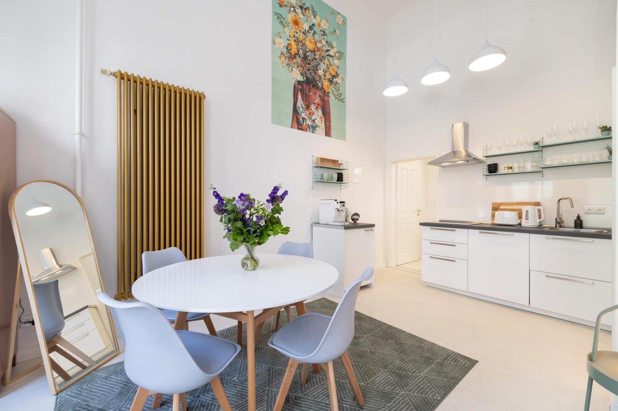 Great 2-Room Loft With 2 Bathrooms And 2 Kitchen Berlin Bagian luar foto