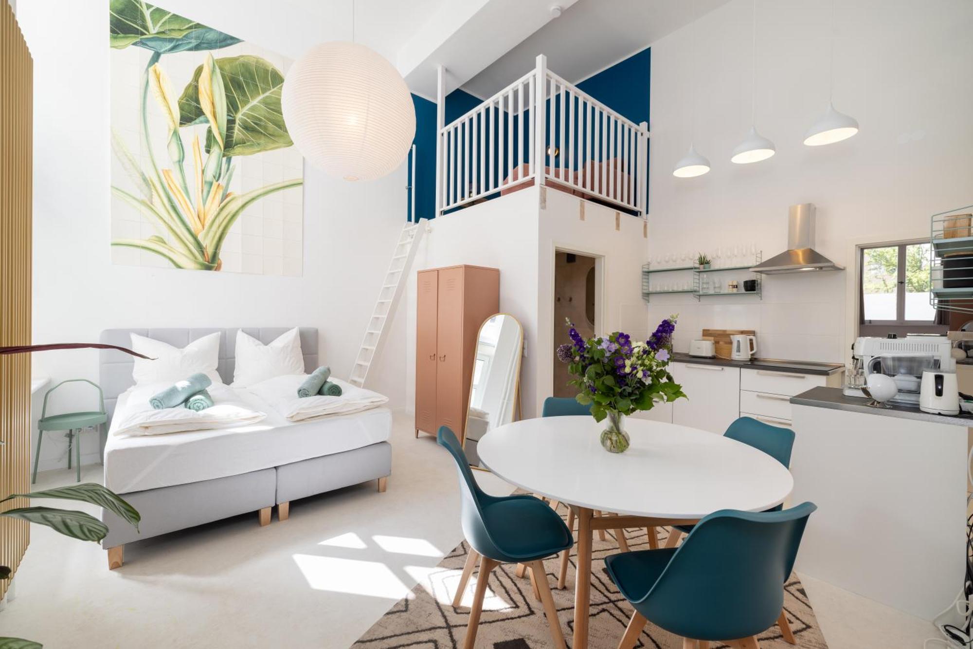 Great 2-Room Loft With 2 Bathrooms And 2 Kitchen Berlin Bagian luar foto