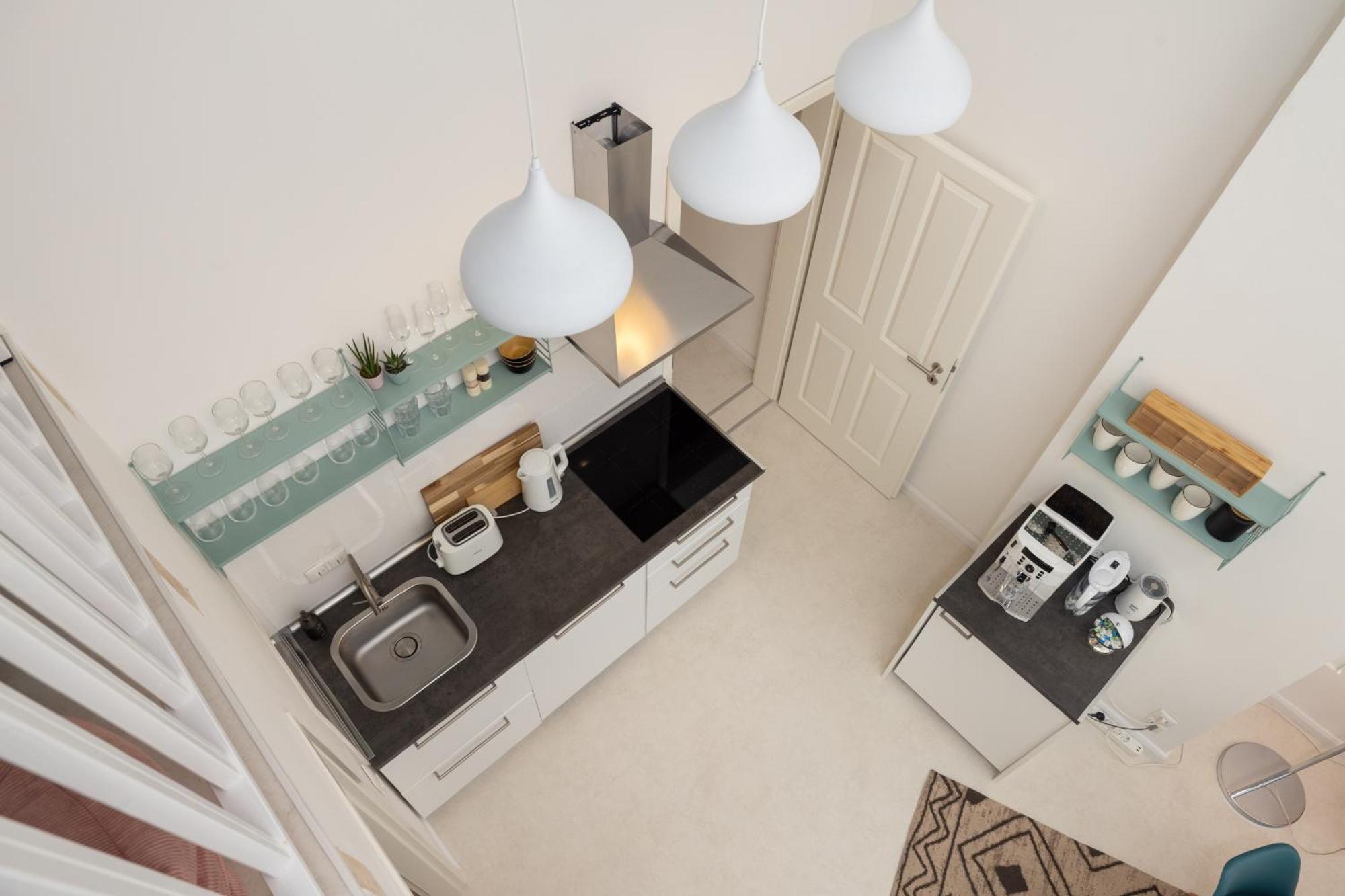 Great 2-Room Loft With 2 Bathrooms And 2 Kitchen Berlin Bagian luar foto