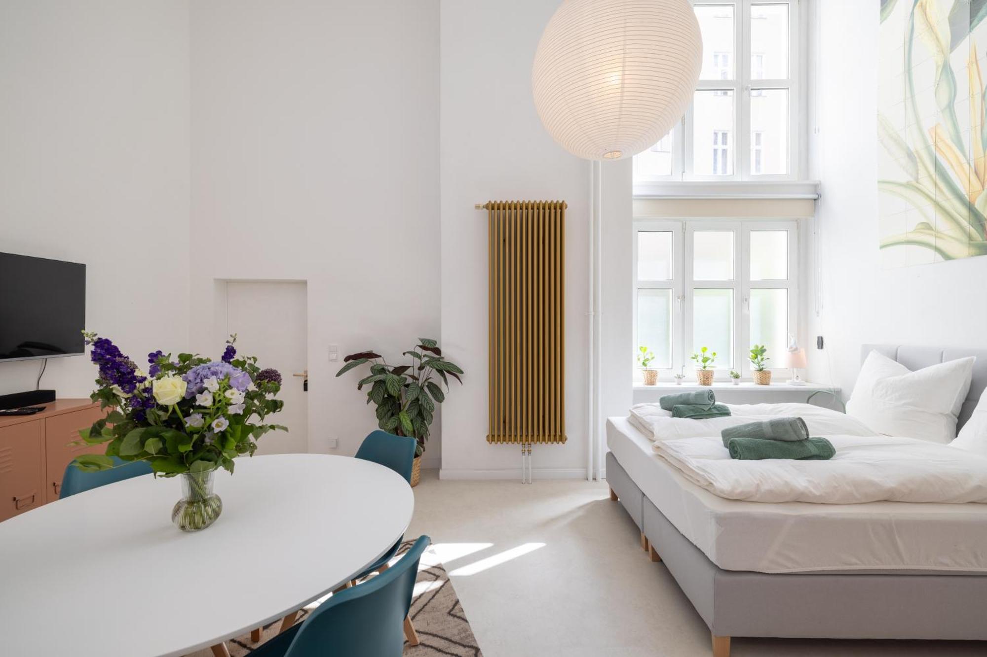 Great 2-Room Loft With 2 Bathrooms And 2 Kitchen Berlin Bagian luar foto