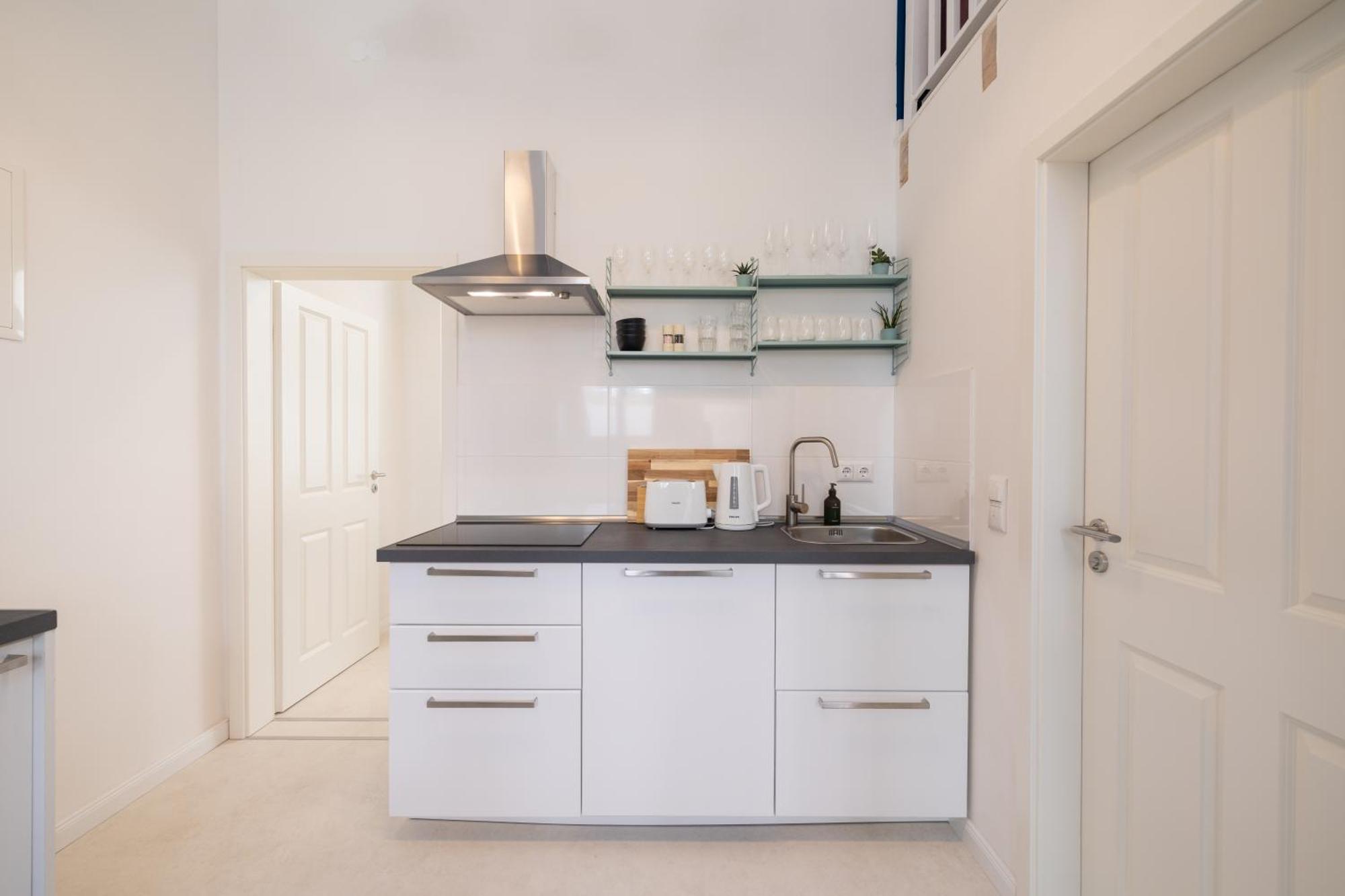 Great 2-Room Loft With 2 Bathrooms And 2 Kitchen Berlin Bagian luar foto