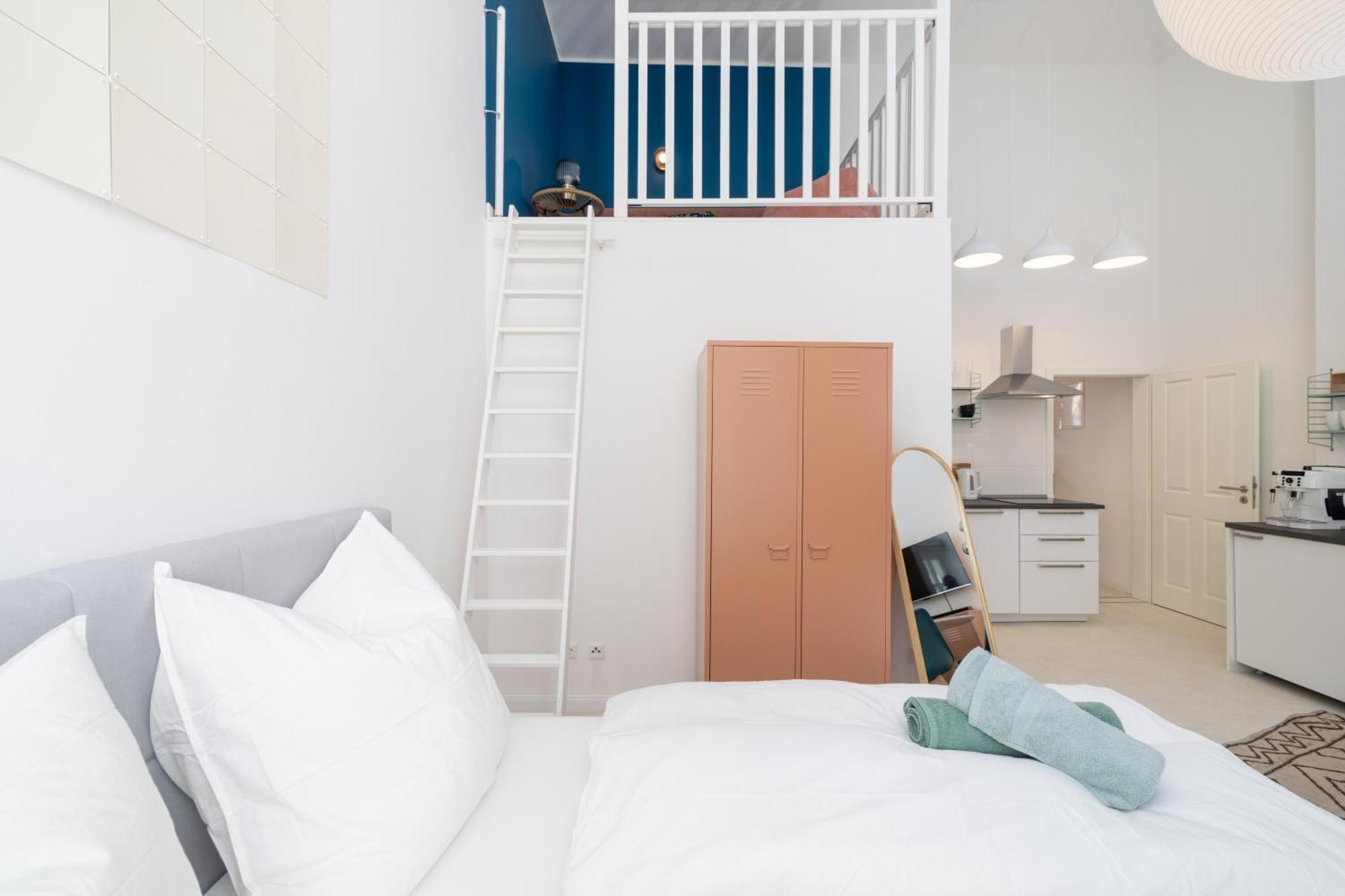 Great 2-Room Loft With 2 Bathrooms And 2 Kitchen Berlin Bagian luar foto