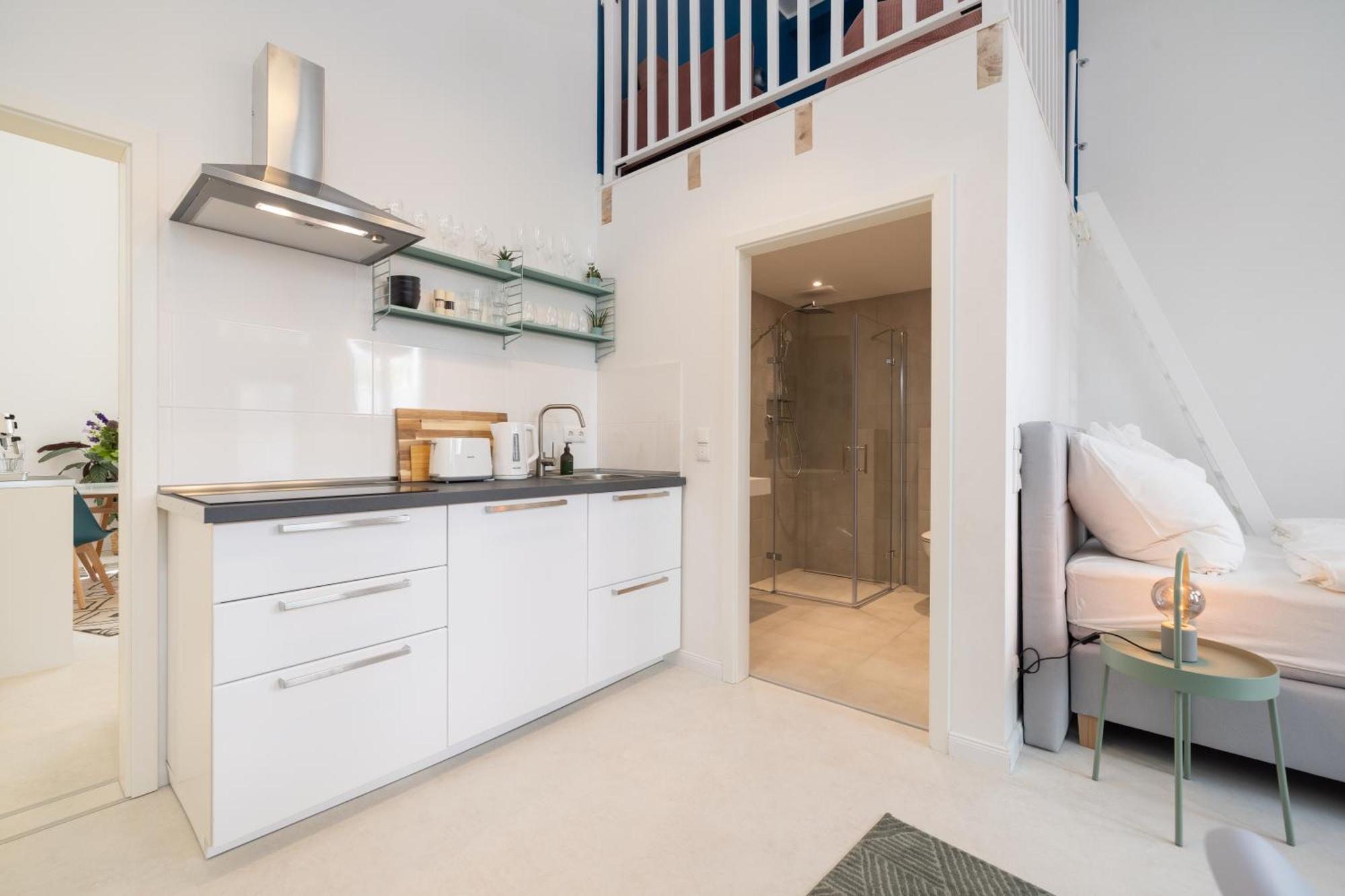 Great 2-Room Loft With 2 Bathrooms And 2 Kitchen Berlin Bagian luar foto