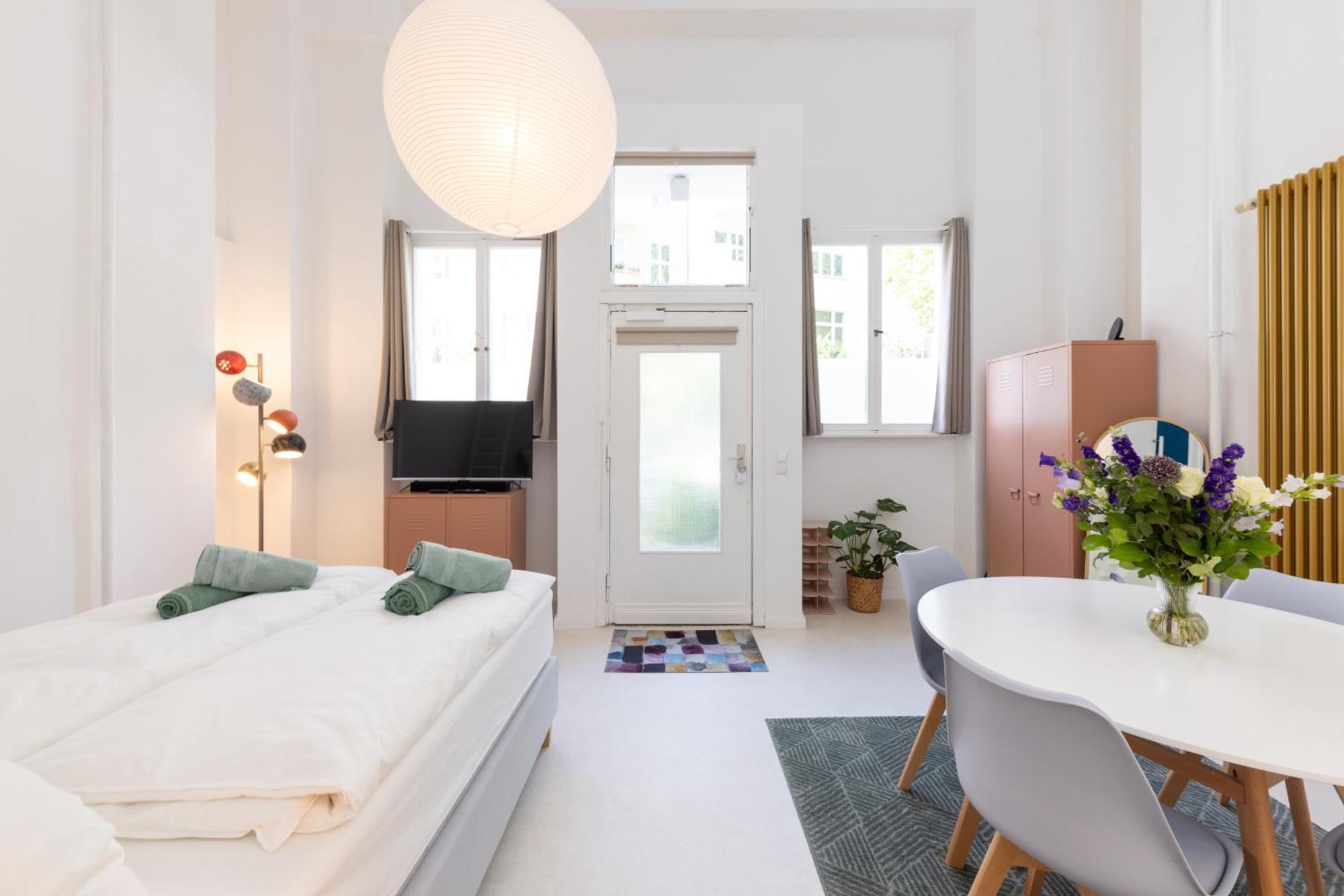 Great 2-Room Loft With 2 Bathrooms And 2 Kitchen Berlin Bagian luar foto