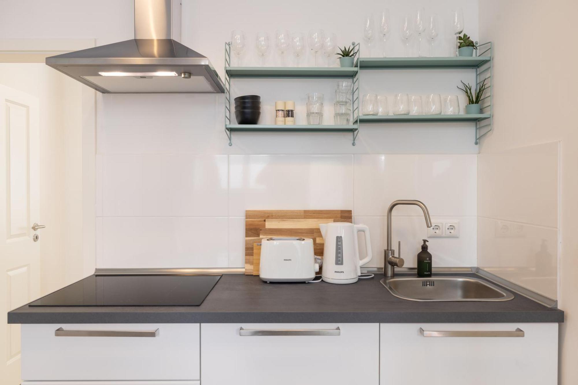 Great 2-Room Loft With 2 Bathrooms And 2 Kitchen Berlin Bagian luar foto